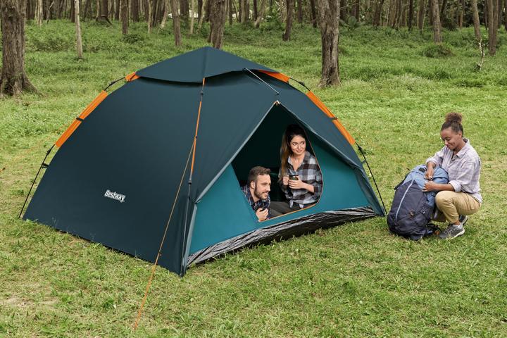 Actual product image Bestway Tent Polyester 2 Entrances 2 Exits 70/210/70x240x138 cm Camping 68142 (4.81 kg, 4 persons)