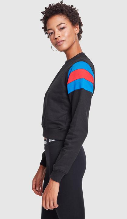 Actual product image Urban Classics Ladies Sleeve Stripe Crew (L)