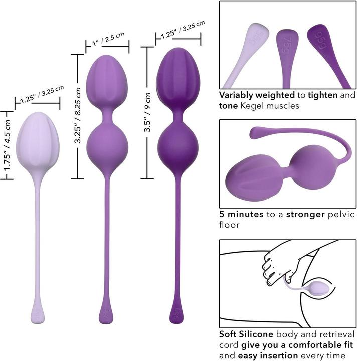 Produktbild CalExotics Kegel Training 3-Piece Set