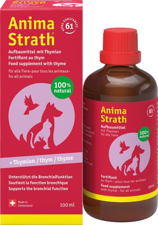 Produktbild Anima-Strath Aufbaumittel mit Thymian (Hund, Katze, 100 ml)