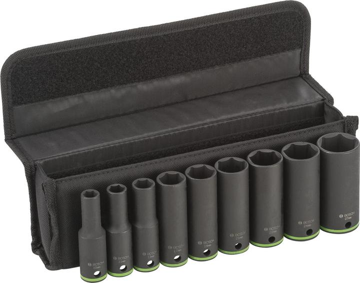 Immagine prodotto Bosch Professional Zubehör Set di bussole per chiavi a bussola per chiavi a bussola (27 mm)