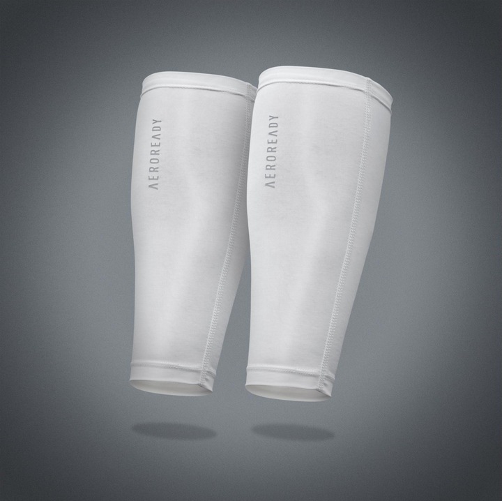 Produktbild adidas Compression Calf Sleeves Weiss, L-XL