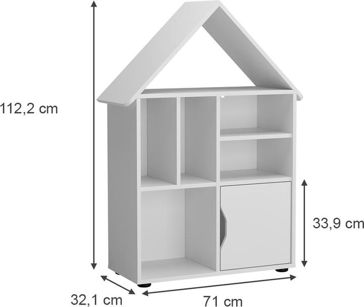 Produktbild Vicco Estell (71 x 32.10 x 112.20 cm)
