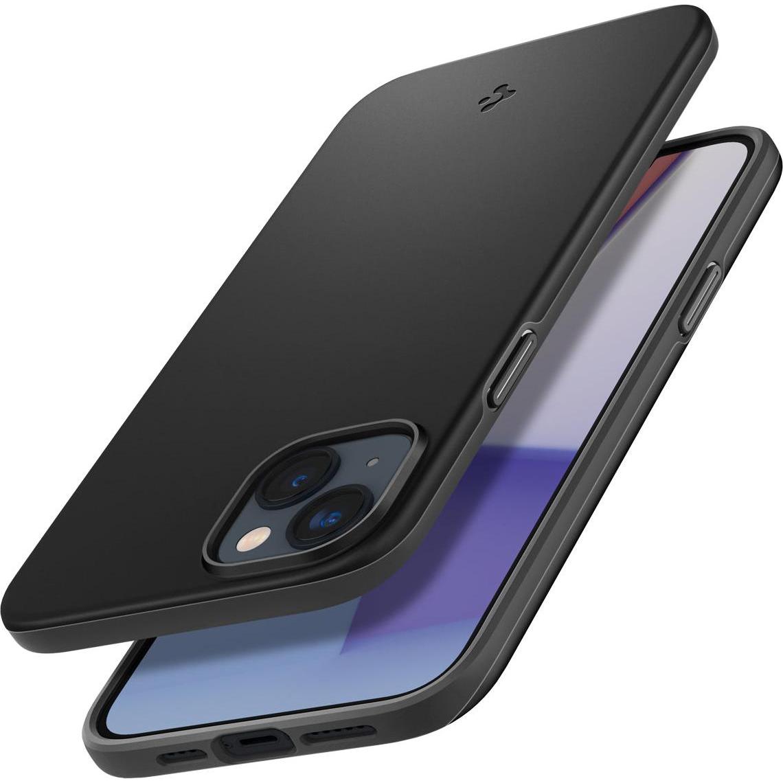 Thumbnail - Spigen Thin Fit Series (Apple iPhone 14), Smartphone Hülle, Schwarz
