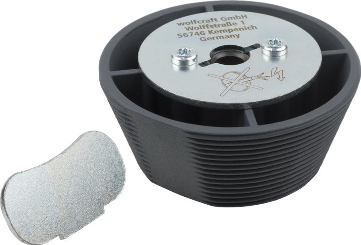 Productafbeelding wolfcraft wolfcraft 1 Aufbohrhilfe Ø54-70mm (70 millimeter)