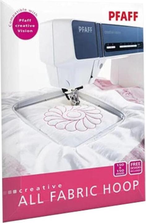 Pfaff creative™ All Fabric Hoop II 150 x 150 mm