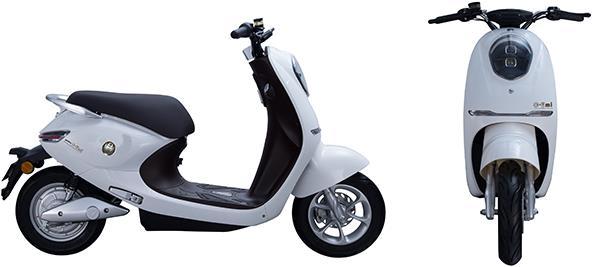 Actual product image Vmax Yadea C-UMI (45 km/h, 1200 W)