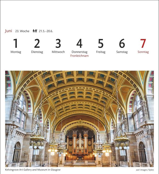 Actual product image Harenberg Schottland Sehnsuchtskalender 2026 - Wochenkalender mit 53 Postkarten (German)