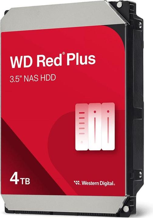 Actual product image WD Red Plus WD40EFZZ (4 TB, 3.5")