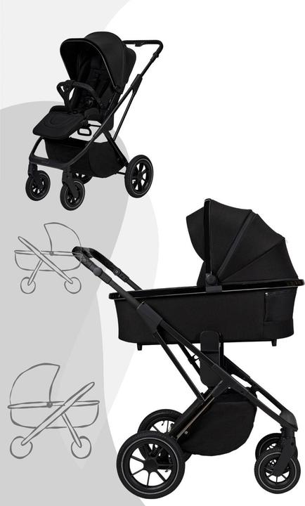 Produktbild Moon PIÙ Kinderwagen / Kombikinderwagen (0 Monate - 4 Jahre)