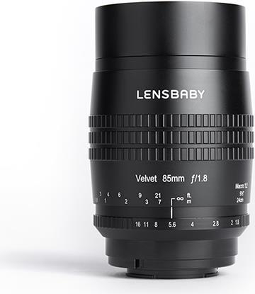 Lensbaby Velvet 85mm f/1.8 Nikon F (Nikon F, APS-C / DX, Vollformat)
