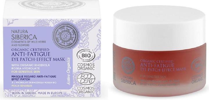 Image du produit Natura Siberica Masque patch anti-fatigue certifié bio pour peaux sensibles, 50 ml (50 ml)