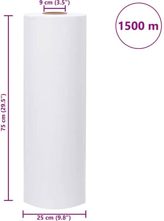 Actual product image vidaXL Agrarstretchfolie (1 pcs.)