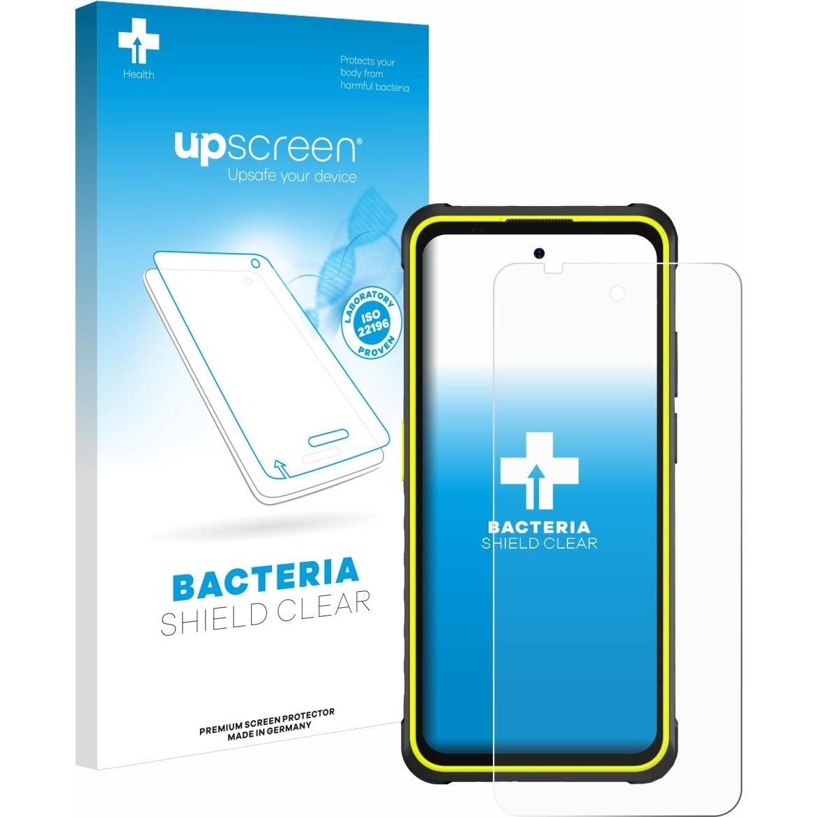 upscreen Schutzfolie Displayschutz Displayschutzfolie Folie Klar antibakteriell (1 Stück, Ulefone Armor X), Smartphone S...