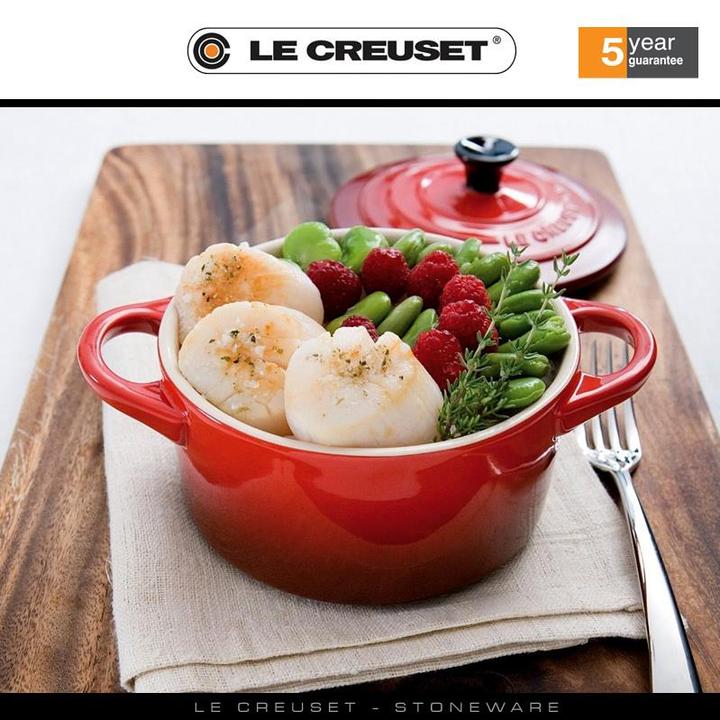Image du produit Le Creuset Set de 4 mini-cocotte «rouge cerise»