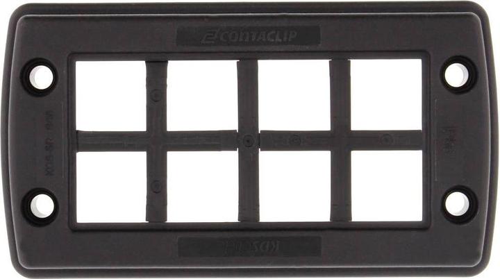 Image du produit Conta-Clip KDS-Set 8/16 BK Passage de câble Polyamide 6.6 Noir 1p. (Gaines pour câbles, 12.60 cm)