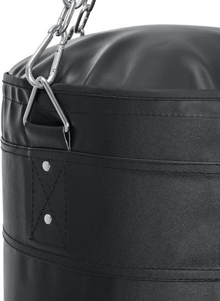 Immagine prodotto Juskys Sacco da boxe con catena e moschettone in acciaio (30 kg)