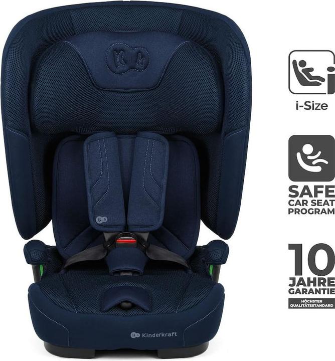 Produktbild KinderKraft Car Seat FIX2GO i-Size 76-150cm NAVY (Kindersitz, ECE R129/i-Size Norm)