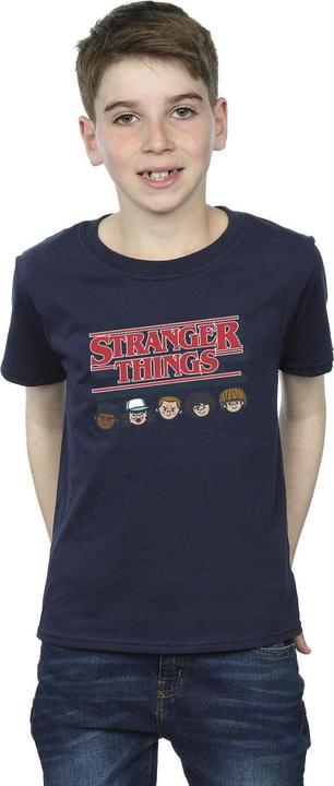 Produktbild Netflix Stranger Things Caricature Logo TShirt Jungen (128)