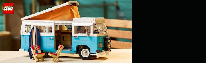 Produktbild LEGO Volkswagen T2 Campingbus (10279, LEGO Creator Expert, LEGO Seltene Sets)