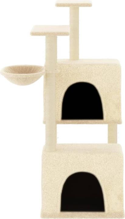 Produktbild vidaXL Kratzbaum (122 cm, Hellgrau)