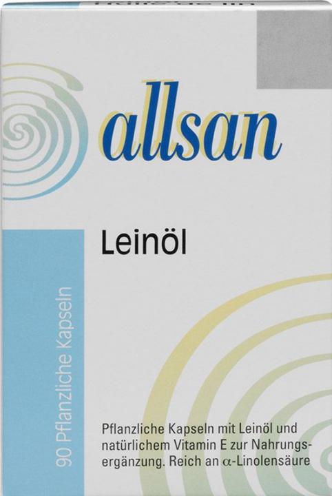 Produktbild Allsan Leinoel (90 Stück, Kapseln, 140 g)