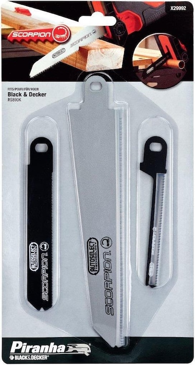Actual product image Black & Decker Economy pack X29962,X29972,29981