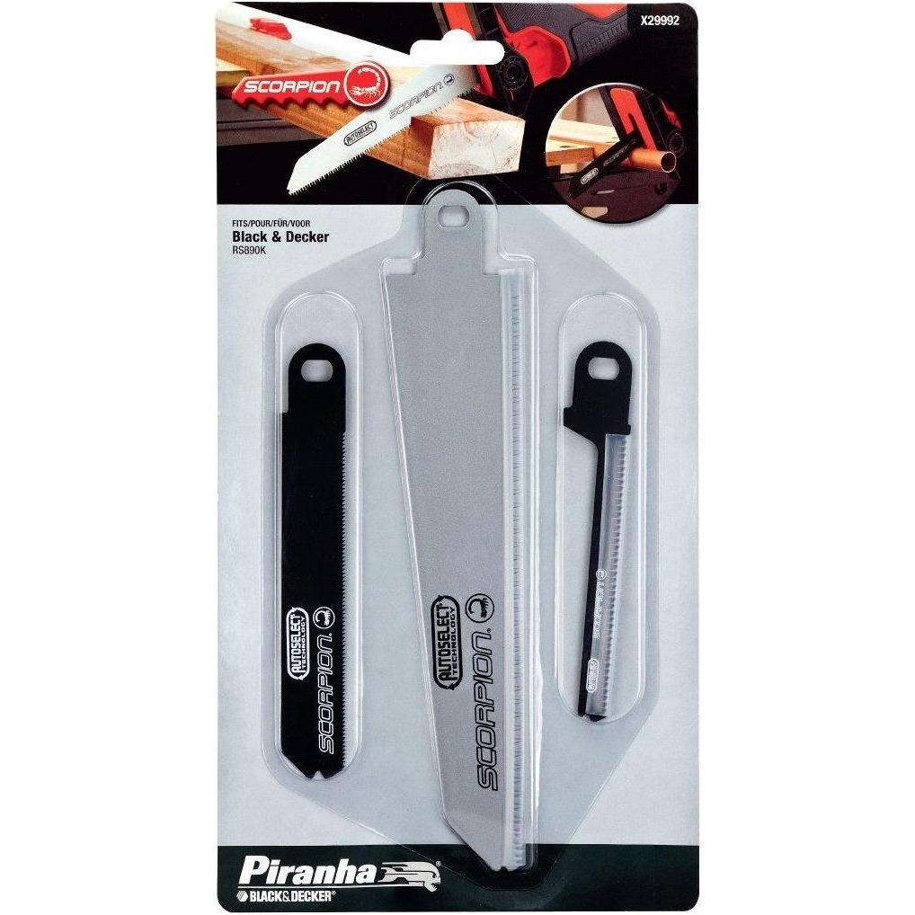 Black & Decker, Lama, Pacchetto economico X29962,X29972,29981