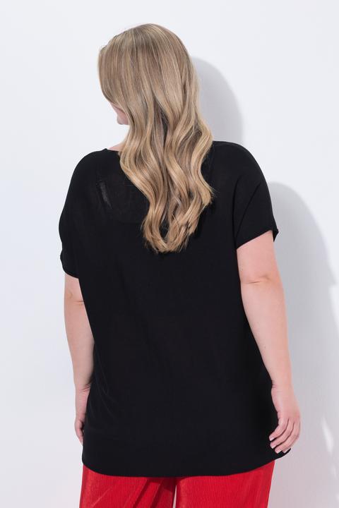 Produktbild Miamoda Strickshirt, oversized, offenkantige Abschlüsse (56)