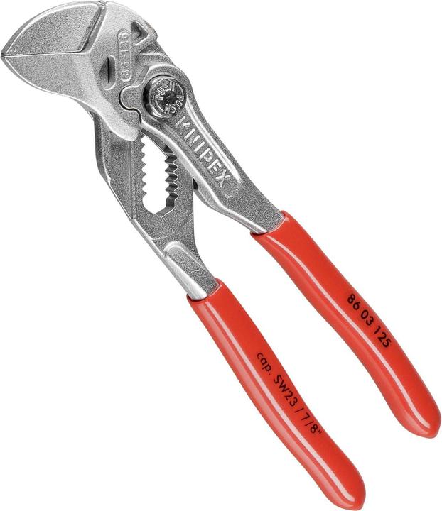 Immagine prodotto Knipex Pinza chiave mini Pinza e chiave in un unico utensile 86 03 125 (125 mm)