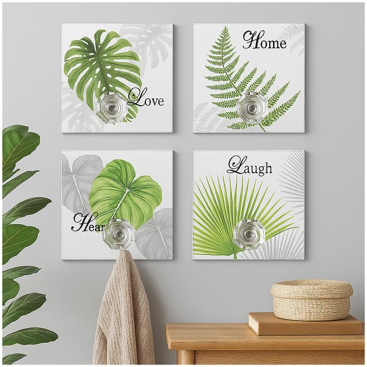 Produktbild HTI-Line Wandhaken 4er Set