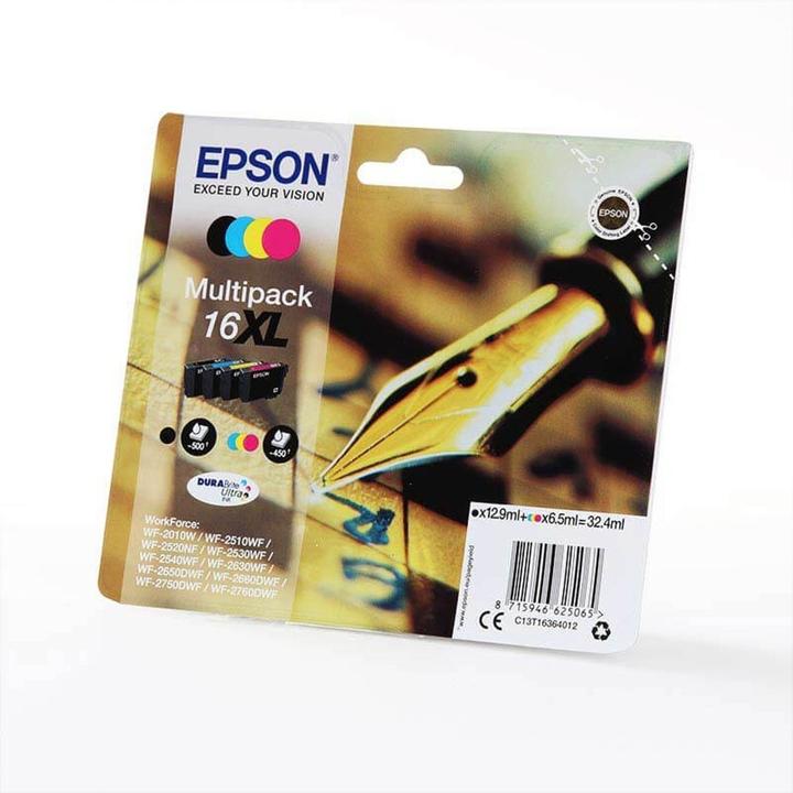 Produktbild Epson 16XL DuraBrite Ultra (BK, C, M, Y)