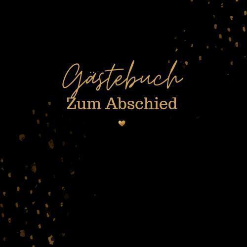 Gästebuch Zum Abschied- Gästebuch Blanko (20 x 20 cm)