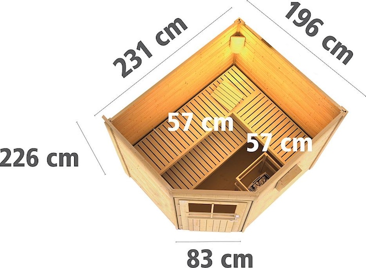 Produktbild Karibu Mikka terragrau