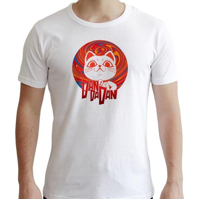 Abystyle Uomo Bianco Uomini, Maglietta, Dan Da Dan (L) T-Shirt Man White: Turbo Granny, (L)