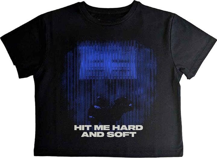 Image du produit Billie Eilish HMHAS Blue Lines Crop Top (Girlie) (XXL)