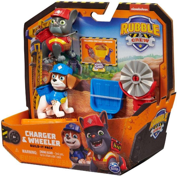 Image du produit Spin Master Rubble & Crew - Actionfiguren-Set mit Charger & Wheeler