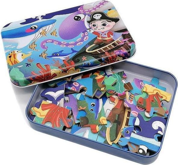 Immagine prodotto Adar 50 Puzzles in einer Metallbox (50 pezzi)