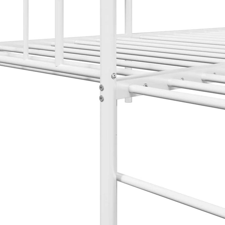 Actual product image vidaXL Metal bed frame (107 x 203 cm)