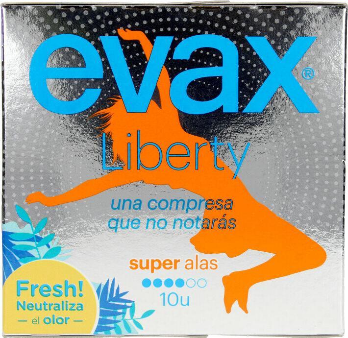 Actual product image Evax LIBERTY compresas super alas 10 uds (10 x)