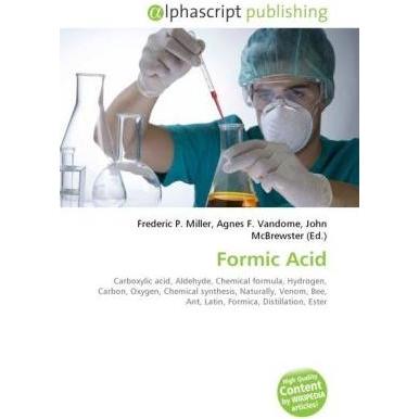 Formic Acid, Fachbücher von Agnes F. Vandome, Frederic P. Miller, John McBrewster