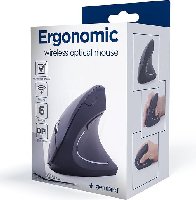 Actual product image Gembird MUSW-ERGO-01 (Wireless)