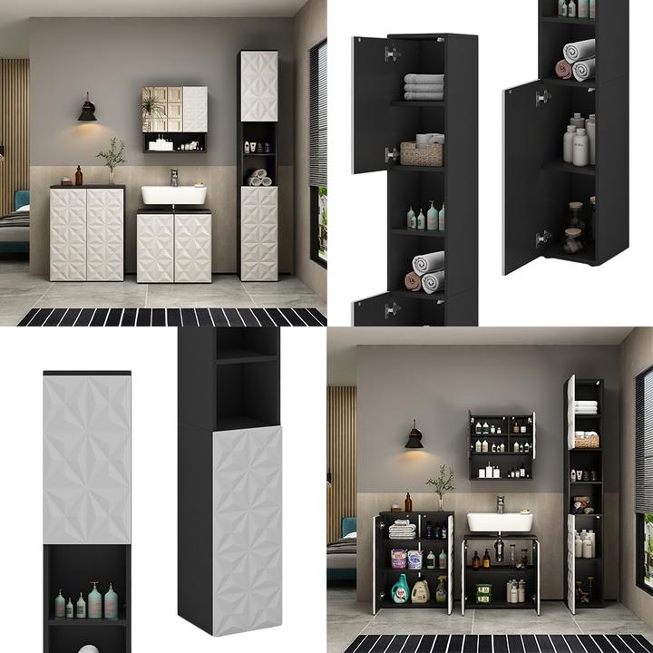 Produktbild Vicco Edge mit 2 Türen und 3 Fächer