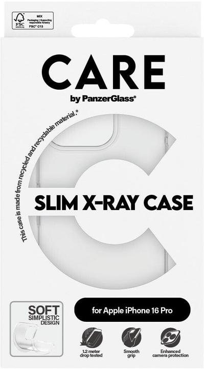 Immagine prodotto PanzerGlass CARE Slim X-Ray Case (Apple iPhone 16 Pro)