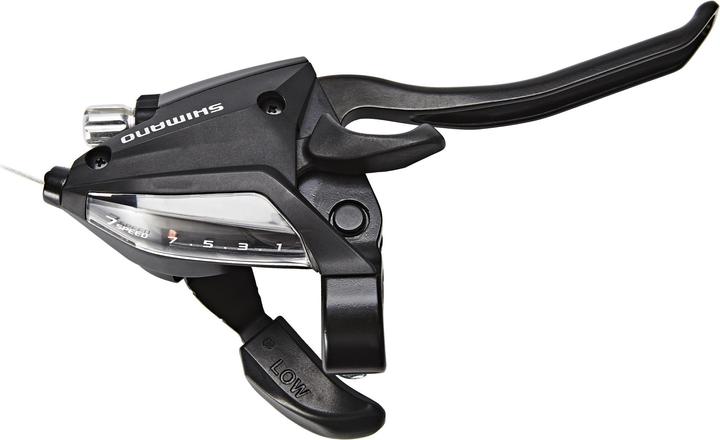 Actual product image Shimano ST-EF500-4 shift/brake lever HR 7-speed