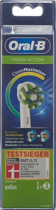Produktbild Oral-B Cross Action CleanMaximiser (3 x)