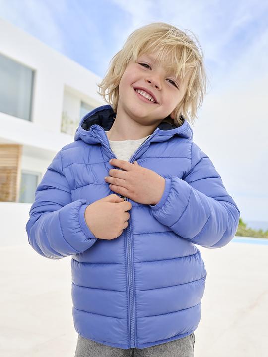 Image du produit Vertbaudet Jungen Light-Steppjacke mit Kapuze und Recycling-Polyester (140)