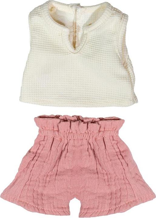 Miniland SOMMER-T-Shirt und Hose für 38-cm-Puppe