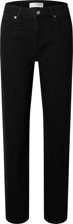 Produktbild Selected Femme Slfalice Mw Straight Black Jeans Noos (W30/L34)