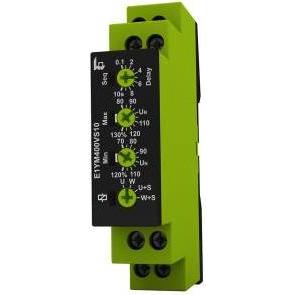 Tele Haase SPANNUNGSÜBERW.REL. 1+3PH. 1W / TELEHA E1YM400VS10 1340405, Relais